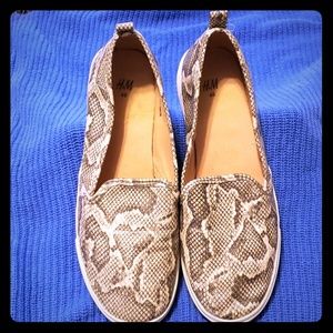 H&M Snake Print shoes